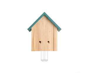 AugustknowU Piège à abeilles en bois à suspendre, pour jardin et terrasse, matériau en pin avec guide d'orientation pour une efficacité maximale (style A)