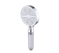AugustknowU Pomme de douche, six options de distribution d'eau, brume pulsée de pluie 1 mélange 2, pour une sortie stable sous basse pression