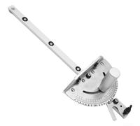 AugustknowU Qualité industrielle pour clôture de scie à table avec éléments de conception robustes et compatibilité avec les scies standard (argenté)