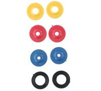 AugustknowU Restricteur de débit d'eau réglable 8 articles 5 7 11 L/min Options avec joints pour tuyau de douche 1,27 cm compatible