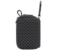 AugustknowU Sac de rangement à base de tissu pour enceinte portable JBL pour GO5 avec ventilation en maille et design sécurisé