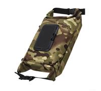 AugustknowU Sac de rangement portable pour lingettes humides avec toile et sangle pour activités de camping (vert)