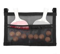 AugustknowU Sac de rangement pour tennis de table avec corps en maille de 40,6 cm pour montage sur table ou montage mural pour maintenir l'ordre de la pagaie et de la balle