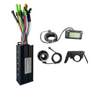 AugustknowU SinFor E Wave 36 V 48 V 30 A Contrôleur Er avec affichage GD01 TT009 ThrottlFor E et 8 PAS pour BrushlFor Ess pour E-bike Pour moteurs électriques jusqu'à 1000 W