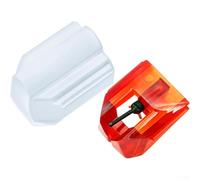 AugustknowU Stylet de rechange, pour AT-VMN95E, pour Audio-Technica pour AT-XP5, pour modèles de cartouches AT-VM95, pour AT-LP120XUSB et pour platines AT-LP1240USB (sans brosse)