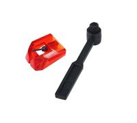 AugustknowU Stylet de rechange, pour AT-VMN95E, pour Audio-Technica pour AT-XP5, pour modèles de cartouches AT-VM95, pour AT-LP120XUSB et pour platines tournantes AT-LP1240USB (avec brosse)