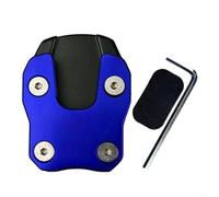 AugustknowU Support latéral pour béquille de moto haute durabilité pour une installation facile (bleu)