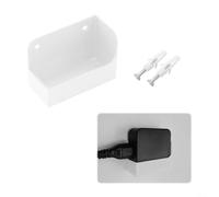 AugustknowU Support mural pour adaptateur secteur MSI Claw8 AI+ pour bureau organisé ou solution de rangement (blanc)