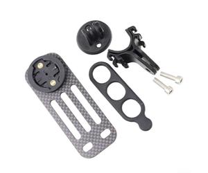 AugustknowU Support pour ordinateur de vélo, 3K en fibre de carbone pour GPS et compteur kilométrique DEDA ALANERA TOSEEK
