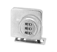 AugustknowU Verrou à mot de passe pour portes en verre et armoires avec construction en alliage de zinc, convient pour les portes de 5 mm et 8 mm d'épaisseur, disponible pour une utilisation simple et