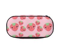 AUGUSTRUSH Jolie trousse à crayons pour filles et femmes, jolie boîte à crayons avec fermeture éclair, en tissu Oxford, grande capacité, avec emplacements pour stylos, 22 x 11 x 4,5 cm, idéale pour