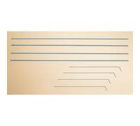 AUHAGEN 41609 Échelle Ho Paquet De Gouttières pour Palais