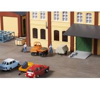 Auhagen 41641 HO Remorque Dumper Et Compresseur