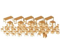 Auhagen 41671 Tables H0, chaises accessoire