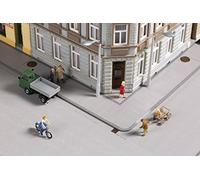 Auhagen 42657 H0, TT Panneaux de trottoir avec accessoires