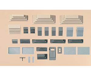 Auhagen 48646 différents marches Kit de modelage