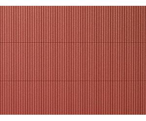 Auhagen 52230 ondulé Fer Reddish Brown kit modélisme