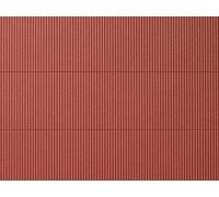 Auhagen 52230 Plaque Murale H0 En Fer Profilé Rouge 200X100mm (Lot De 2)