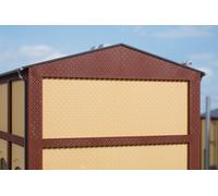 Auhagen 80628 OO/HO 4 Murs En Brique Jaune 2532F