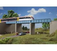 Extension de pont à poutres en tôle - Auhagen 11442 - HO 1/87
