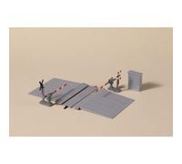 Auhagen H0 41625 - Passage À Niveau - Barrière Semi-automatique Kit Produit Neuf