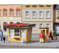 Auhagen H0, Tt 12340 : Kiosque à Journaux Avec Cabine Téléphonique