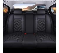 AUHOAZ Voiture Ensembles Housses Siège pour Opel Ascona C CC 1981-1988, Cuir Haut Gamme sur Mesure Avant Arrière Protege Siege Respirant Antidérapant Housses Siège,Black