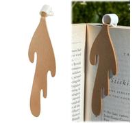 Auiremrti Gobelet à café renversé, marque-page mignon, cadeau pour les amateurs de lecture, femmes et hommes, petits cadeaux créatifs