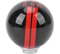 Auitoer Pommeau de levier de vitesse de course Pour Mustang 1967-2018 Bouton universel 5 vitesses manuel à boule ronde avec 3 adaptateurs(D)