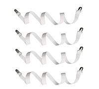 Auivguiv - Sangles de Drap réglables - Maintient fermement Le Drap en Place - pour Matelas Simple, King et Queen