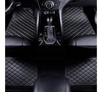 AUJAN 4 pièces Tapis De Sol Voiture pour Peugeot 208 2019 2020 2021 2022 2023 2024, Pied Doublure Moquette Protection Antidérapant Imperméable Plancher Accessoires,A Black