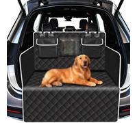 AUJAN Housse de Protection de Coffre de Voiture pour Skoda Octavia Ⅳ Combi/Scout 2019 2020 2021 2022+, Housse de Siège Arrière pour Chien Couverture de Cargaison d'animal Familier,C