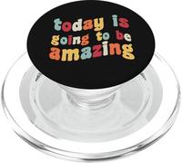 Aujourd'hui, ce Sera Une Incroyable optimisme, Motivation et positivité PopSockets PopGrip pour MagSafe