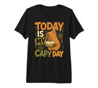 Aujourd'hui, C'est Ma Fête d'anniversaire Capy Day Capybara T-Shirt Haut de Gamme