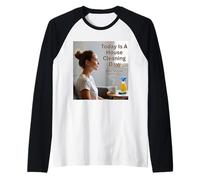Aujourd'hui, C'est Une journée de ménage avec CoffeeDay Vibes Manche Raglan