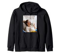 Aujourd'hui, C'est Une journée de ménage avec CoffeeDay Vibes Sweat à Capuche