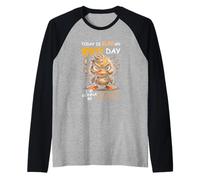 Aujourd'hui, C'est Une journée Idiote où Je Vais être occupé, Messy Bun Duck Manche Raglan
