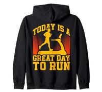 Aujourd'hui est un excellent jour pour courir le tapis roulant Sweat à Capuche