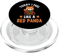 Aujourd'hui, je me sens comme un panda roux PopSockets PopGrip pour MagSafe