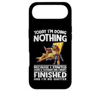 Aujourd'hui, Je ne Fais Rien Parce Que J'Ai commencé à Le Faire Hier Coque pour iPhone Air