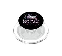 Aujourd'hui, Je suis Totalement KO Koala Design PopSockets PopGrip pour MagSafe