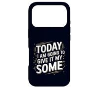 Aujourd'hui, Je Vais Lui Donner Un Peu d'anti-Agitation, épuisé Coque pour iPhone 17 Pro