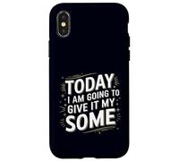 Aujourd'hui, je vais lui donner un peu d'anti-agitation, épuisé Coque pour iPhone X/XS