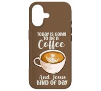 Aujourd'hui, pour Les croyants, ce Sera Une journée du Genre « Café et Jésus » Coque pour iPhone 17