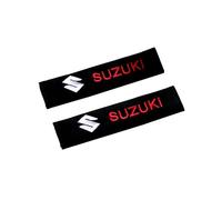 AUJSHDH 2 Pieces Voiture Protege Ceinture de Securit Coussin, pour Suzuki Swift 2022 2021-2014 Cuir PU Amovible Confortable Epaulieres De Ceinture Securite,A