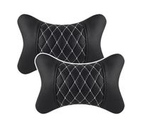 AUJSHDH Appuie Tete Voiture, pour Citroen C2 C3 C4 C5 C6 C3-XR C4X C5X Respirables Mousse Mémoire Coussins D'appui-tête Voiture oreillers Voyage avec Manchons Amovibles,D