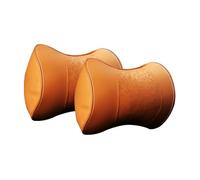 AUJSHDH Appuie Tete Voiture, pour Dacia Duster Sandero 3 / Sandero Stepway Respirables Mousse Mémoire Coussins D'appui-tête Voiture oreillers Voyage avec Manchons Amovibles,E