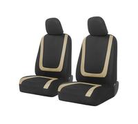 AUJSHDH Housses de Siege Voiture, pour Citroen C5 Aircross Hybrid 2017-2023 2024 Housses De Siège De Voiture en Cuir, Housses de Siège de Voiture Avant Fit Airbag Compatible,D