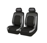 AUJSHDH Housses de Siege Voiture, pour Renault Captur Kaptur 2013-2018 2019 Housses De Siège De Voiture en Cuir, Housses de Siège de Voiture Avant Fit Airbag Compatible,A