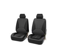 AUJSHDH Housses de Siege Voiture, pour Renault Master 2019-2024 Housses De Siège De Voiture en Cuir, Housses de Siège de Voiture Avant Fit Airbag Compatible,A